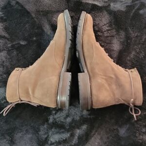 Frye James Suede Lug Sole 11